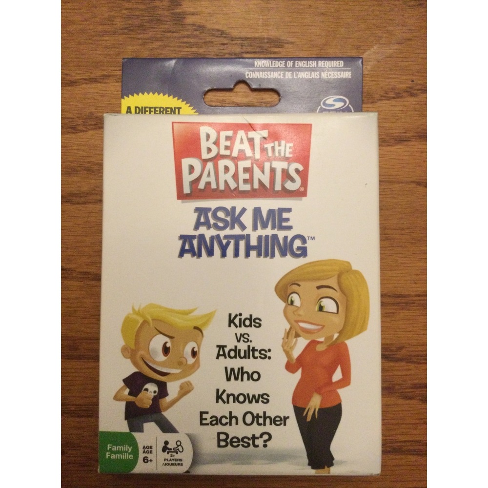 Beat The Parents‎ Ask Me Anything Card Game